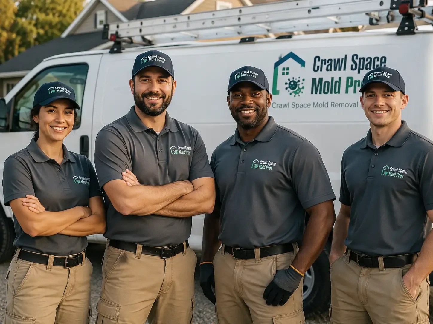 Crawl Space Mold Removal company in Barksdale Afb, LA